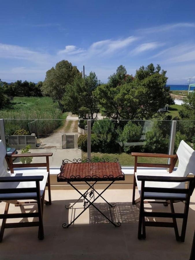 Beachfront Villa Galazio Lefkáda Eksteriør billede