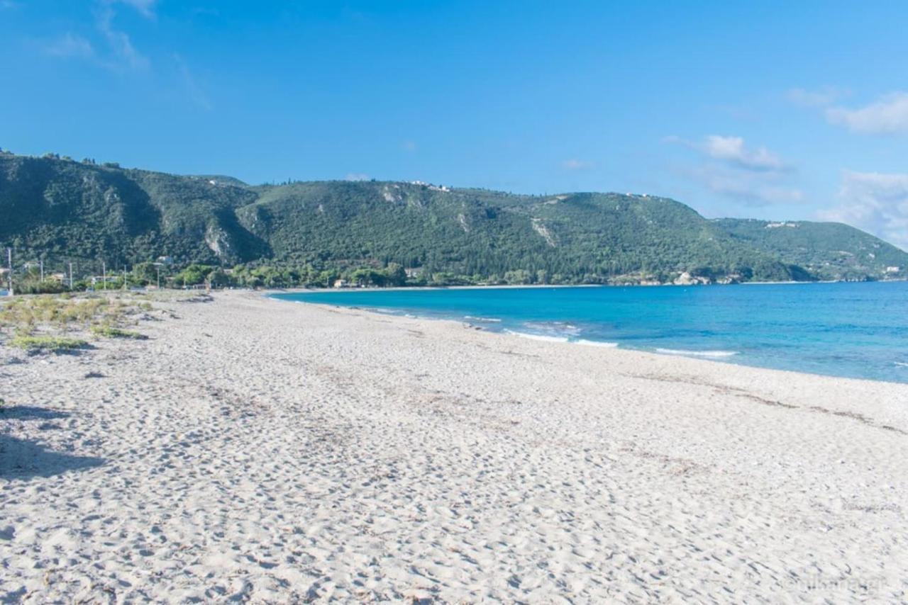 Beachfront Villa Galazio Lefkáda Eksteriør billede